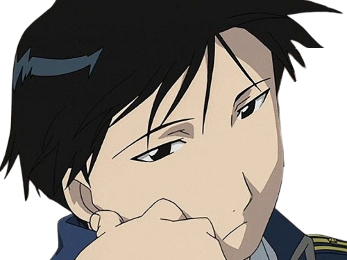 roy mustang fullmetal alchemist fma cheveux noir fulgence archambault fic bloop