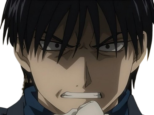 roy mustang fullmetal alchemist fma cheveux noir fulgence archambault fic bloop