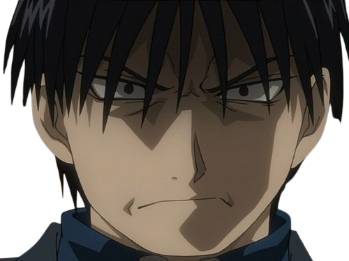 roy mustang fullmetal alchemist fma cheveux noir fulgence archambault fic bloop