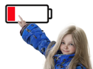 pragmata-diana-batterie-faible-low-battery-rouge