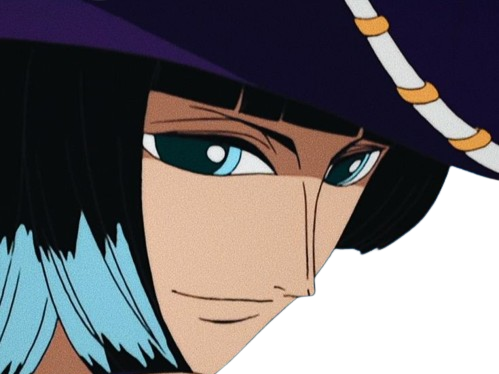 nico robin one piece ninon cheveux noir yeux bleu fic bloop chapeau violet