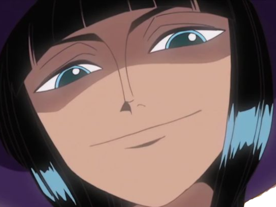 nico robin one piece ninon cheveux noir yeux bleu fic bloop chapeau violet