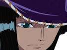 nico-robin-one-piece-ninon-cheveux-noir-yeux-bleu-fic-bloop-chapeau-violet