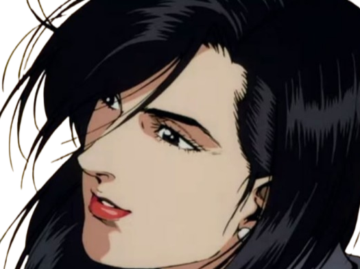 saeko nogami helene lamberti city hunter nicky larson madeleine estrees cheveux bleu nuit fic bloop