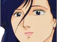 saeko nogami helene lamberti city hunter nicky larson madeleine estrees cheveux bleu nuit fic bloop
