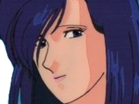 saeko nogami helene lamberti city hunter nicky larson madeleine estrees cheveux bleu nuit fic bloop