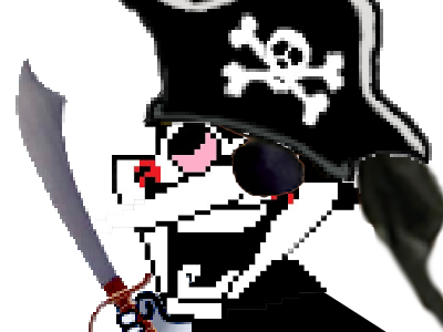 spamton pirate fic giuseppe celestin garde le controle yarr sabre