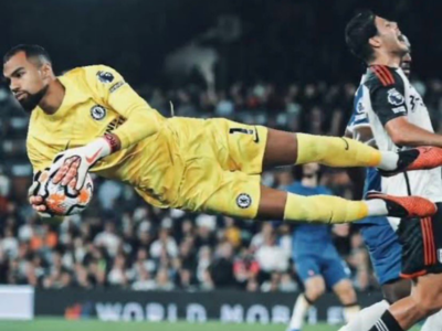 robert sanchez gardien chelsea arret horizontal