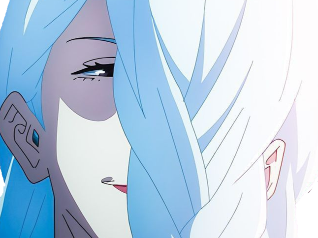 mei mei-mei jujustsu kaisen jjk cheveux blanc yeux violet tresse ade adelaide vizard fic bloop