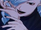 mei-mei-mei-jujustsu-kaisen-jjk-cheveux-blanc-yeux-violet-tresse-ade-adelaide-vizard-fic-bloop