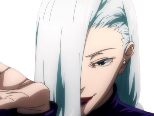 mei mei-mei jujustsu kaisen jjk cheveux blanc yeux violet tresse ade adelaide vizard fic bloop