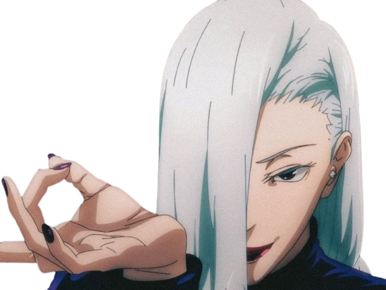 mei mei-mei jujustsu kaisen jjk cheveux blanc yeux violet tresse ade adelaide vizard fic bloop