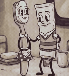 gif dentifrice creampie faciale cartoon