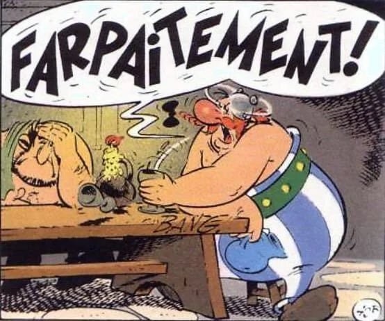 parfaitement bourre alcoolique marlou farpaitement obelix gaulois ivre