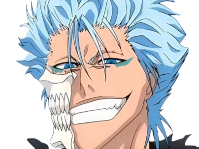 grimmjow jaegerjaquez bleach cheveux yeux bleu arrancar grimm jager masque fic bloop