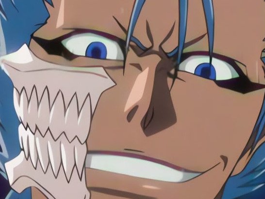 grimmjow jaegerjaquez bleach cheveux yeux bleu arrancar grimm jager masque fic bloop