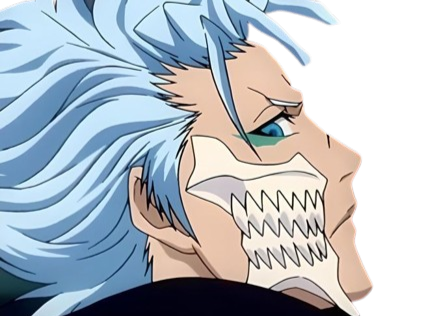 grimmjow jaegerjaquez bleach cheveux yeux bleu arrancar grimm jager masque fic bloop