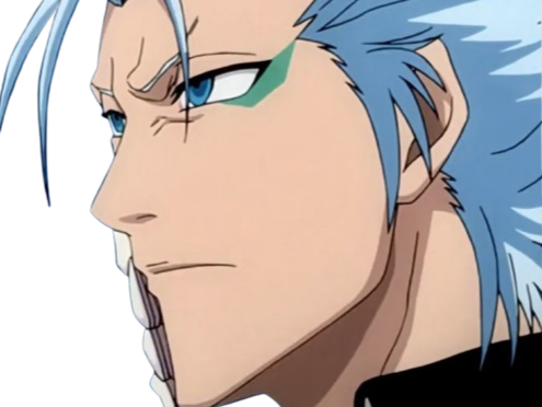 grimmjow jaegerjaquez bleach cheveux yeux bleu arrancar grimm jager masque fic bloop