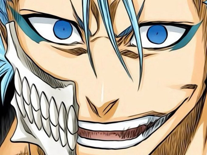 grimmjow jaegerjaquez bleach cheveux yeux bleu arrancar grimm jager masque fic bloop