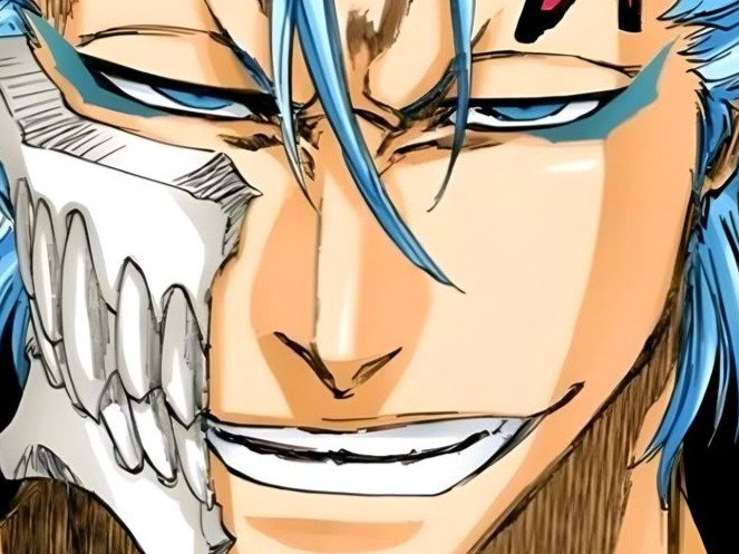 grimmjow jaegerjaquez bleach cheveux yeux bleu arrancar grimm jager masque fic bloop