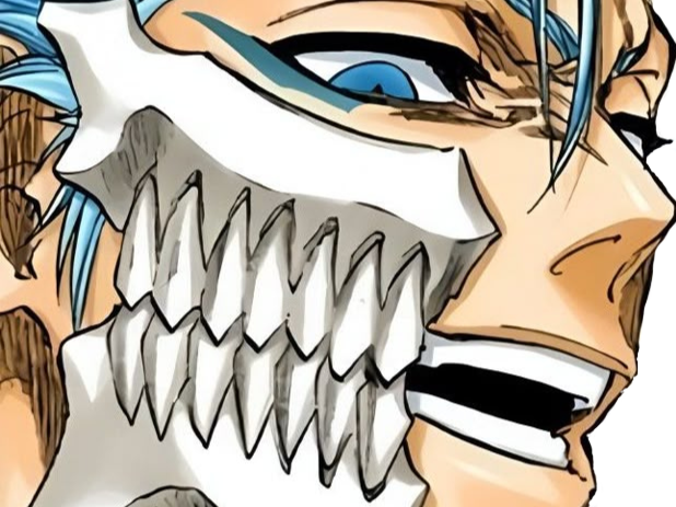 grimmjow jaegerjaquez bleach cheveux yeux bleu arrancar grimm jager masque fic bloop