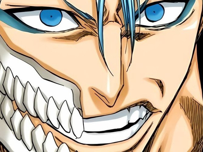 grimmjow jaegerjaquez bleach cheveux yeux bleu arrancar grimm jager masque fic bloop