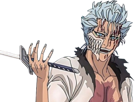 grimmjow-jaegerjaquez-bleach-cheveux-yeux-bleu-arrancar-grimm-jager-masque-fic-bloop-epee-katana