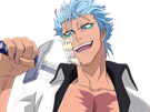 grimmjow-jaegerjaquez-bleach-cheveux-yeux-bleu-arrancar-grimm-jager-masque-fic-bloop-epee-katana