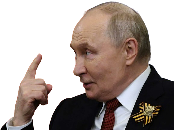 poutine doigt russie vladimir russia guerre urss tsar autoritaire dit montre explique attention gaffe knifos
