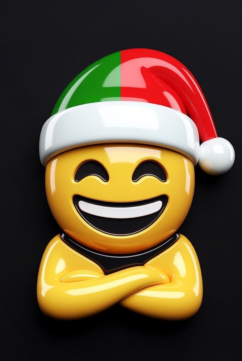 hap 3d drapeau bonnet portugal grand sourire large bras croises croix
