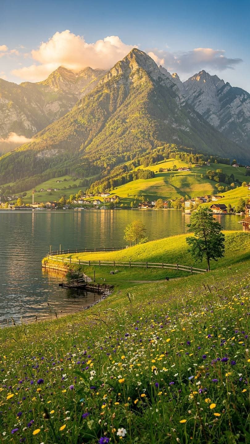 switz swiss schweiz ch alpes milka vallee colline valley rando hike mountain paysage nature grass