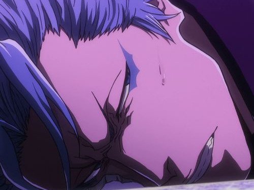 grimmjow jaegerjacquez bleach cheveux yeux bleu masque grimm jager arrancar fic bloop