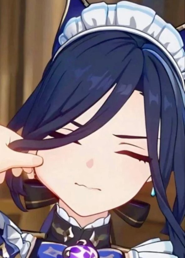 genshin impact clorinde joue kawaii meme