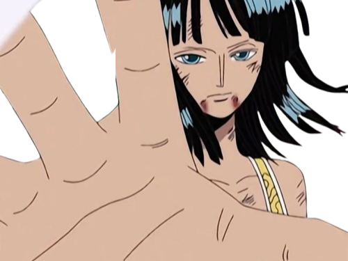 nico robin one piece ninon cheveux noir yeux bleu fic bloop