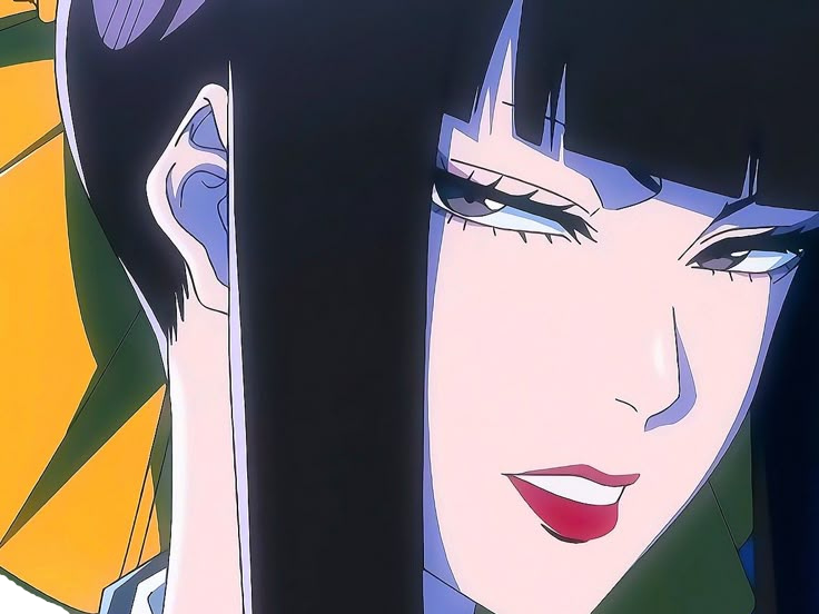 senjumaru shutara bleach cheveux noir khol frange amaterasu broche soleil fic bloop