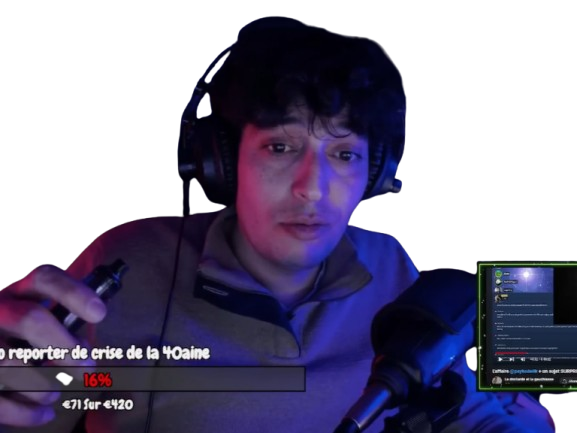 zioclo zioclodie stream streamer bg doux douceur mon petit bb intelligent cool fume fumee tox