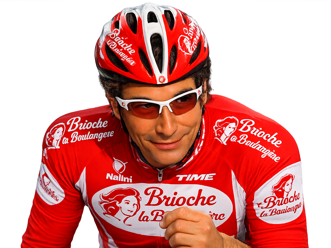 jesus quintero brioche la boulangere cyclisme cycliste rouge sourire content