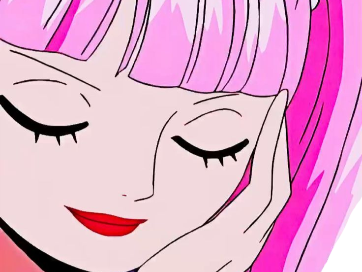 perona one piece cheveux rose yeux noir frange atropos fic bloop