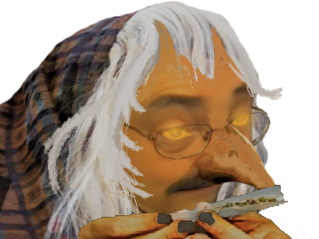 fou du village dream risitas debile ahuri abasourdi baba yaga babouschka vieille boomer sorciere russe