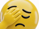 hap-eco-plus-3d-triste-main-visage