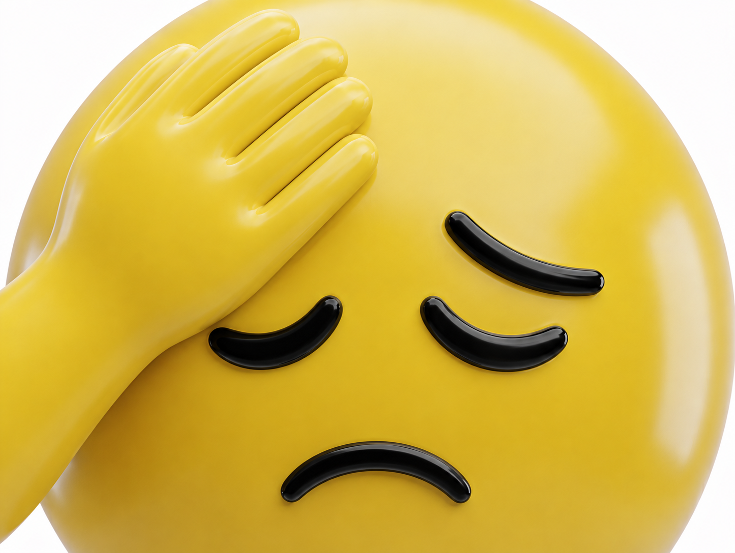 hap eco plus 3d triste main tete front