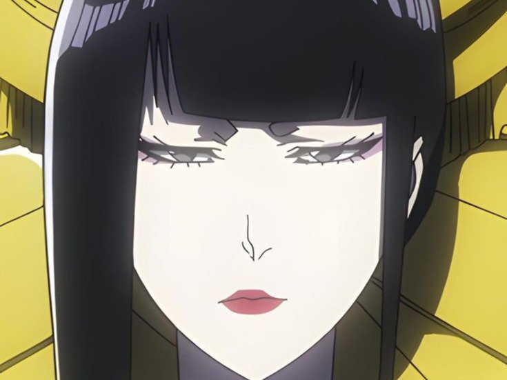 senjumaru shutara bleach amaterasu cheveux noir khol broche soleil fic bloop