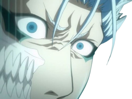 grimmjow jaegerjaquez bleach cheveux yeux bleu arrancar masque grimm jager fic bloop