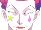 hisoka-morou-hunter-x-hxh-cheveux-cinabre-rouge-yeux-ambre-jaune-clown-isaac-netero-bloop