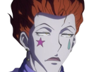 hisoka-morou-hunter-x-hxh-cheveux-cinabre-rouge-yeux-ambre-jaune-clown-isaac-netero-bloop