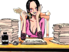 boa-hancock-one-piece-cheveux-noir-yeux-bleu-boucle-oreille-serpent-fic-bloop-livre-plume