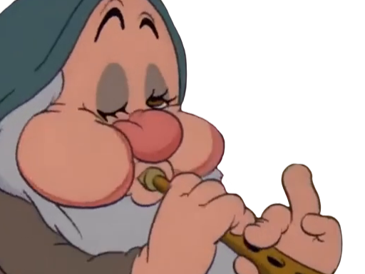 dormeur blanche-neige et les sept nains blanche neige