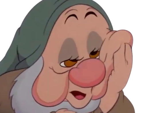 dormeur blanche-neige et les sept nains blanche neige