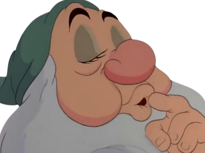 dormeur blanche-neige et les sept nains blanche neige