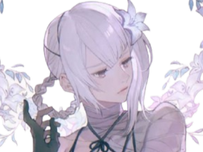 kaine nier replicant hdb cheveux blanc